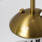 Lampa Stołowa Vintage z Plisowanym Kloszem i Akumulatorem LED - 18