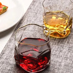 Szklanki do Whisky Fakturowane Zestaw 2 Szt. 300 Ml