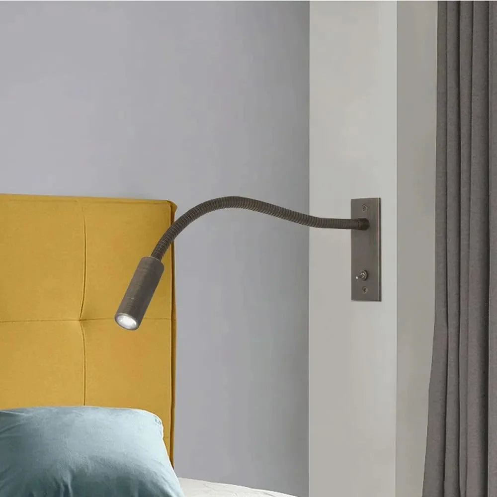 Kinkiet Leśna Lampa do Czytania z Elastycznym Ramieniem - 5