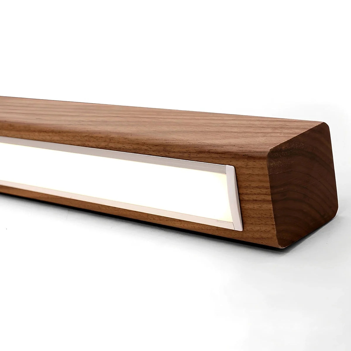 Kinkiet Liniowy Drewniany z Wbudowanym LED Minimalistyczny - 11