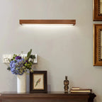 Kinkiet Liniowy Drewniany z Wbudowanym LED Minimalistyczny - 4