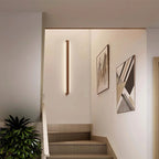 Kinkiet Liniowy Drewniany z Wbudowanym LED Minimalistyczny - 10