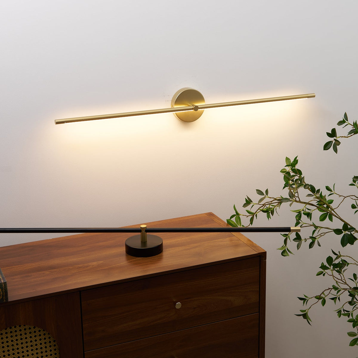 Kinkiet Minimalistyczny Liniowy LED do Lustra i Obrazu - 9