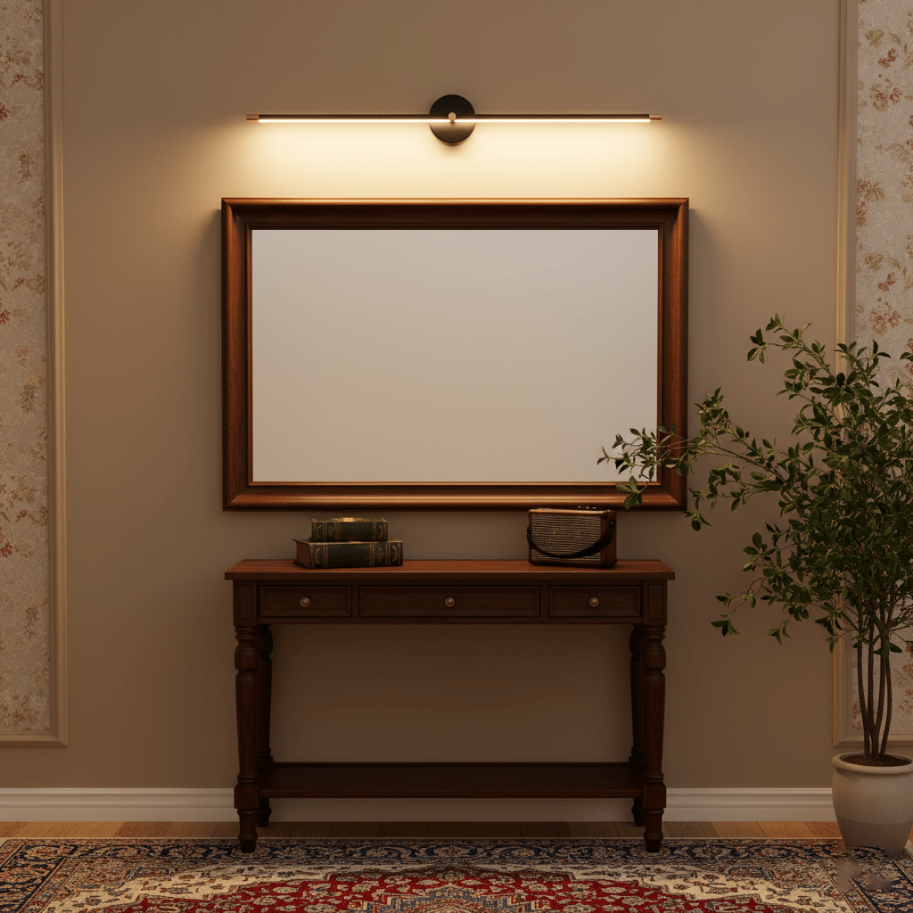 Kinkiet Minimalistyczny Liniowy LED do Lustra i Obrazu - 3