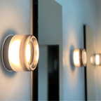 Kinkiet Minimalistyczny z Szklanym Kloszem i Zintegrowanym LED - 7