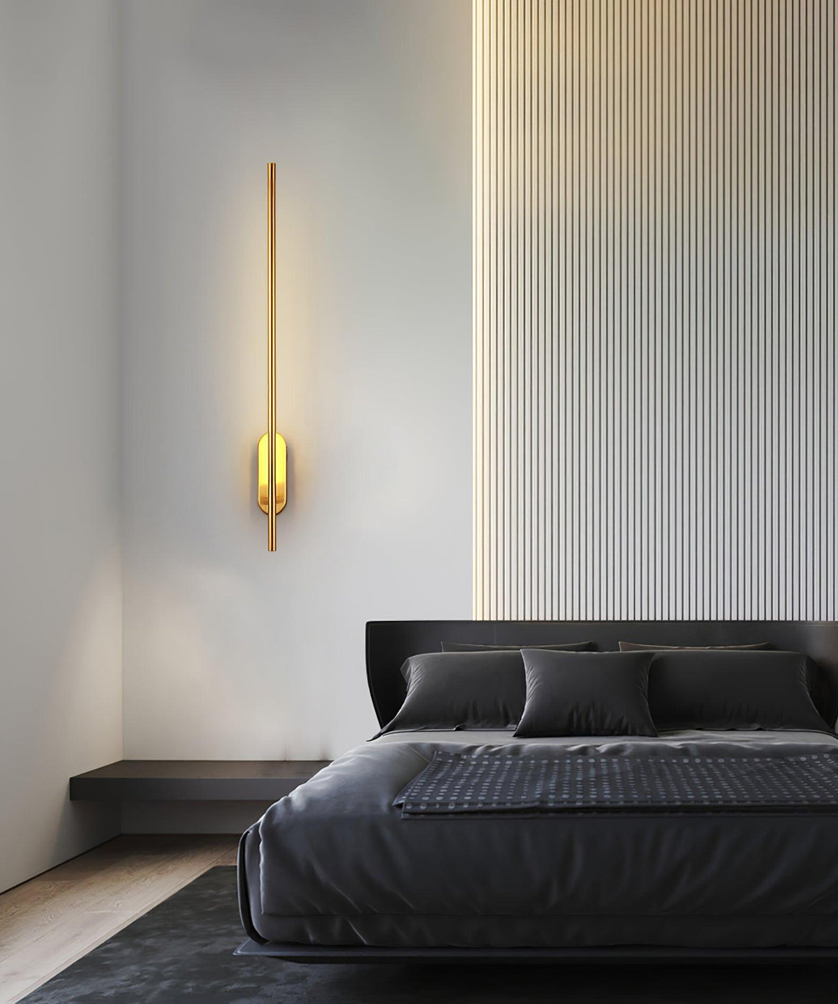 Kinkiet Minimalistyczny Pionowa Listwa ze Zintegrowanym LED
