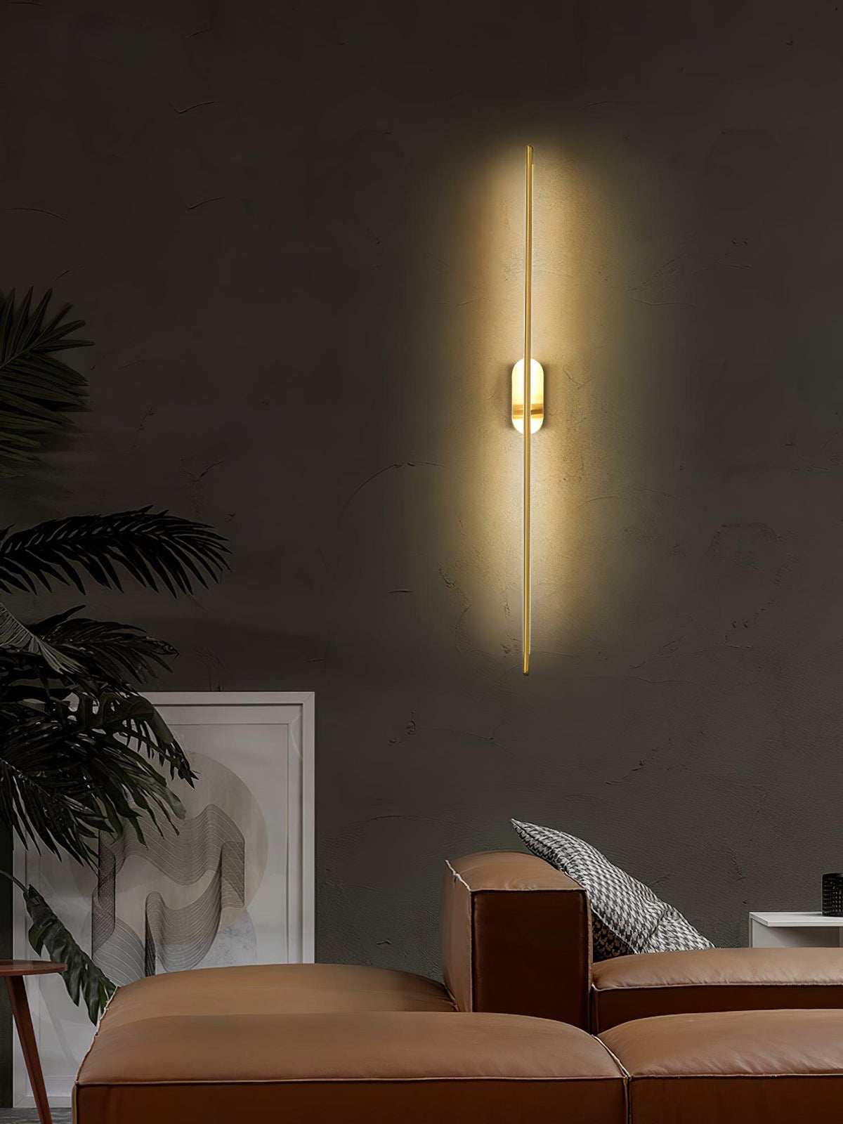 Kinkiet Minimalistyczny Pionowa Listwa ze Zintegrowanym LED - 9
