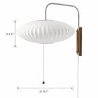 Lampa Wisząca Retro z Żebrowanym Kloszem Kulistym i Sznurkiem - 29