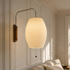 Lampa Wisząca Retro z Żebrowanym Kloszem Kulistym i Sznurkiem
