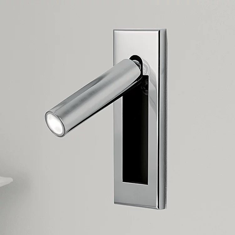 Kinkiet Minimalistyczny z Ruchomym Ramieniem do Czytania LED - Chrom