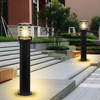 Lampa Ogrodowa Solarna Słup IP65 Warstwowy Klosz - 3