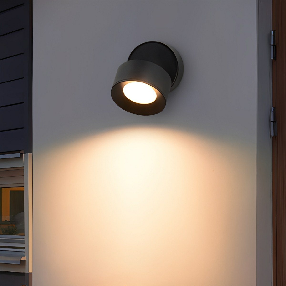 Kinkiet Zewnętrzny LED Obrotowy 360° IP65