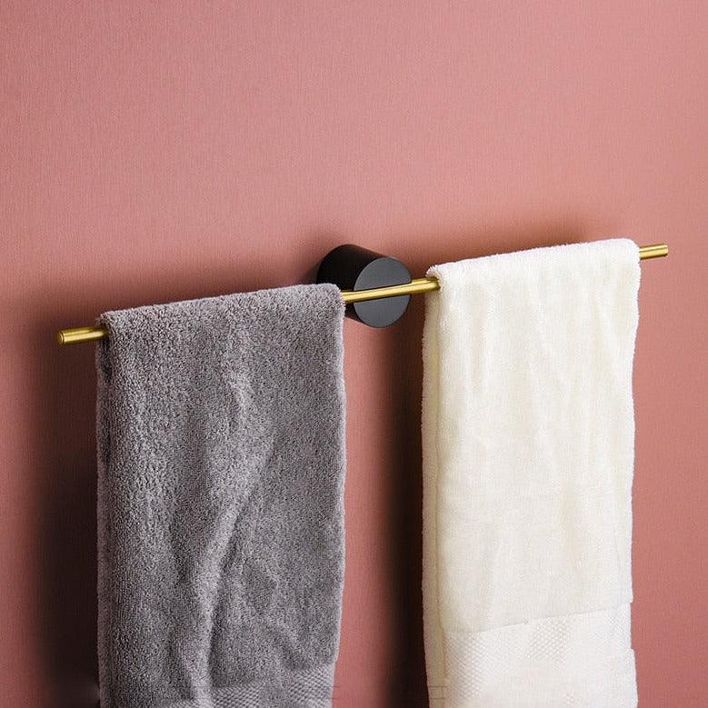 Wieszak na Ręczniki Ścienny Minimalistyczny z Okrągłą Podstawą - 6
