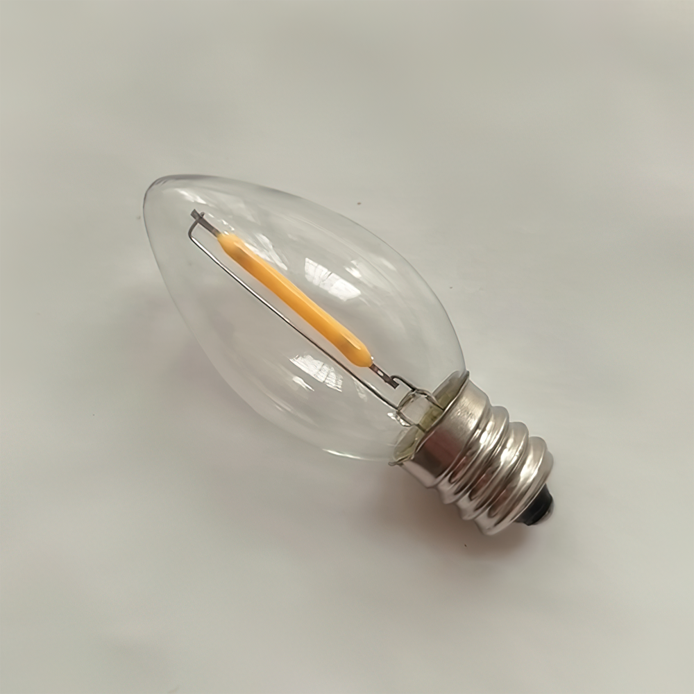 Żarówka LED Filamentowa Vintage z Przeźroczystego Szkła - 9
