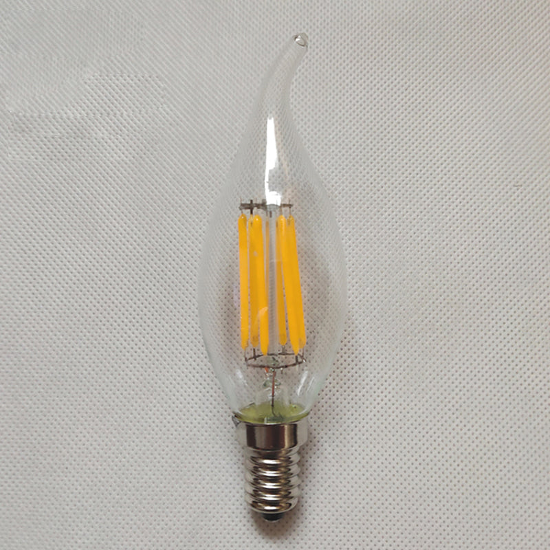 Żarówka LED Filamentowa Vintage z Przeźroczystego Szkła - 13