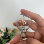 Żarówka LED Filamentowa Vintage z Przeźroczystego Szkła - 3