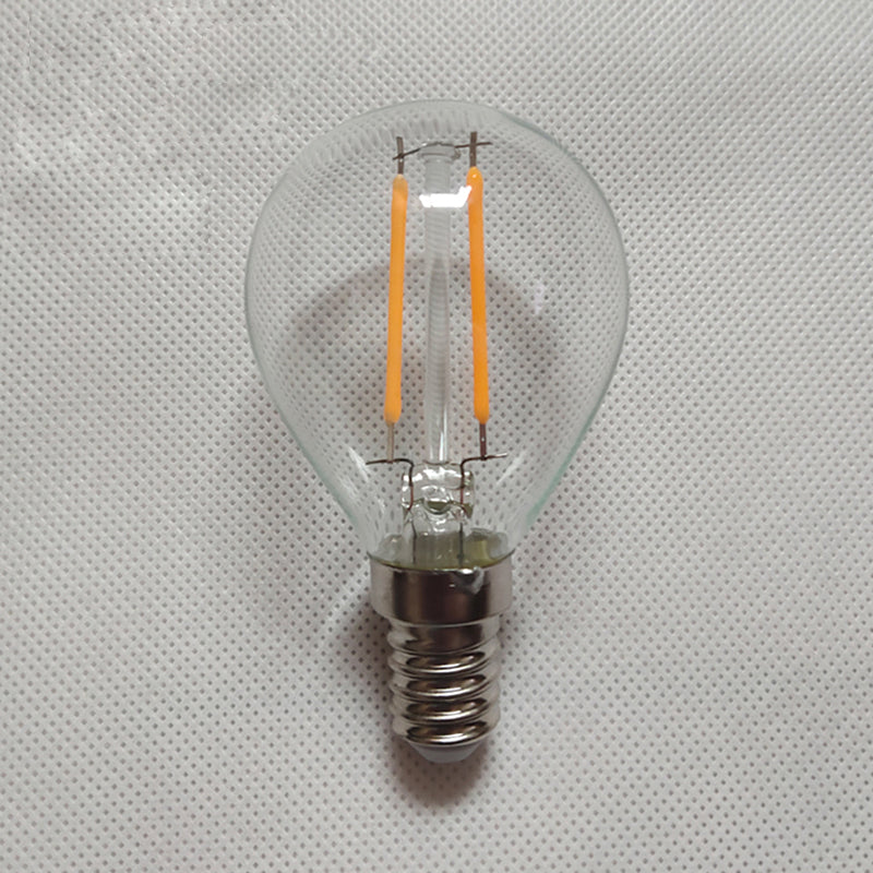 Żarówka LED Filamentowa Vintage z Przeźroczystego Szkła