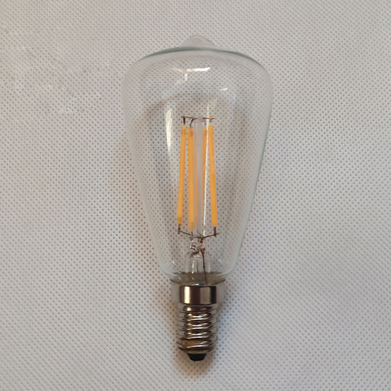 Żarówka LED Filamentowa Vintage z Przeźroczystego Szkła - 7