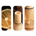 Zestaw do Matcha z Ceramiczną Miską, Bambusową Miotełką i Podstawką - 4
