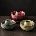Zestaw do Matcha z Ceramiczną Miską, Bambusową Miotełką i Podstawką - 5