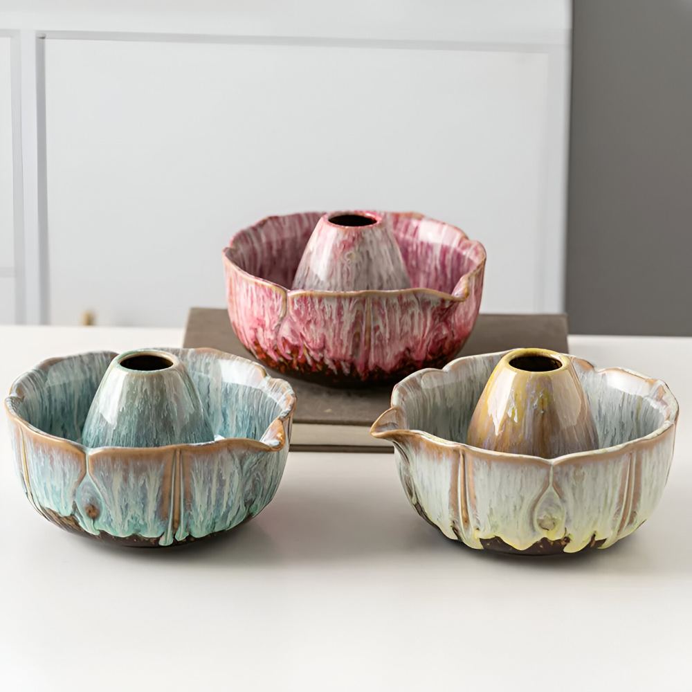 Zestaw do Matcha z Ceramiczną Miską, Bambusową Miotełką i Podstawką - 6